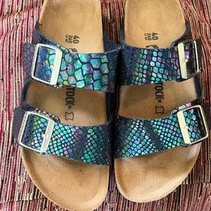 Pretty much NWOT Mermaid Birkenstock Sandal ❤️